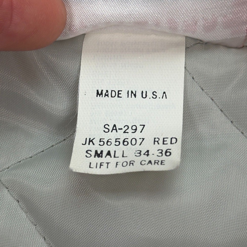 Vintage Hartwell Bomber Jacket Size Small USA Satin Phoenix Hockey Association - Picture 9 of 11